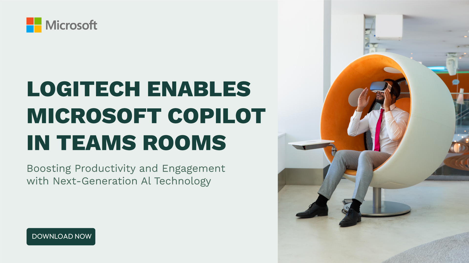 Logitech Enables Microsoft Copilot in Teams Rooms