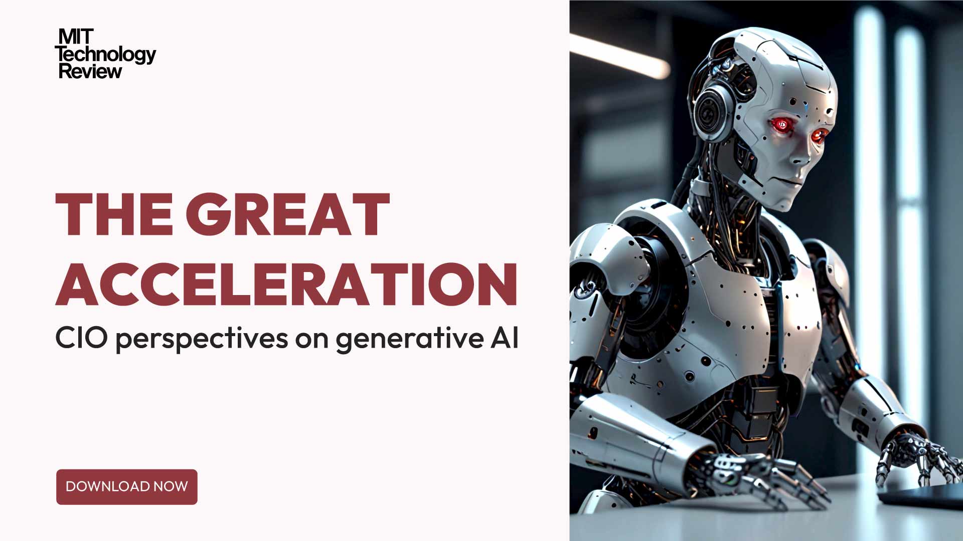 The great acceleration CIO perspectives on generative AI
