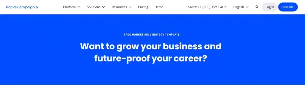 Active campaign 5 Examples of Well-Designed Lead Generation Landing Pages: What Convinces Visitors? Active campaign